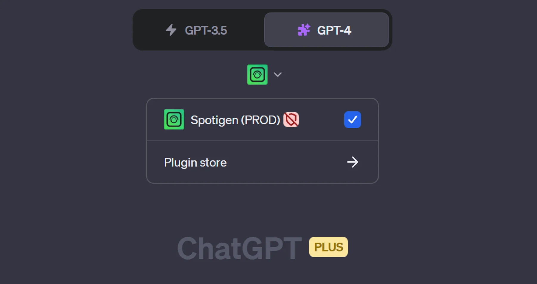 Spotigen plugin installation